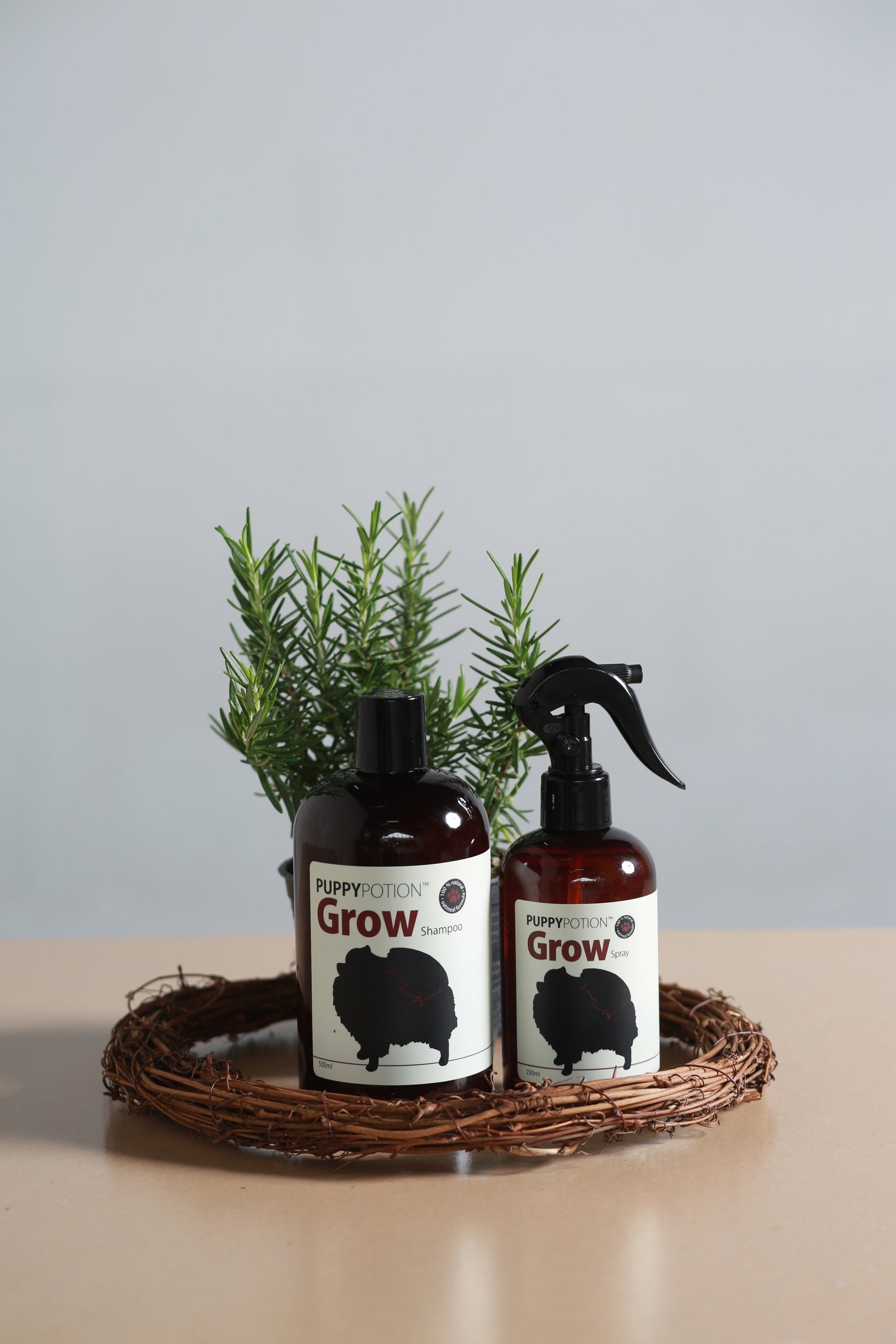 GROW Shampoo with Ginseng & Lingzhi Extract 500ml