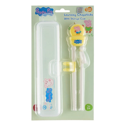 PEPPA PIG Children's learning chopsticks (with storage box) -Peppa