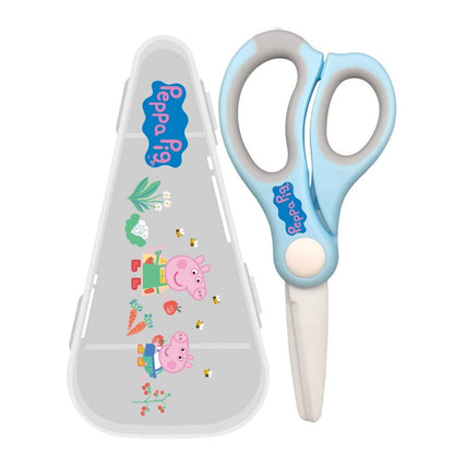 PEPPA PIG Ceramic Food Scissors (with Storage Box) - Blue